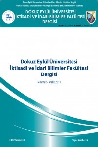 Dokuz Eylül University Faculty of Economics and Administrative Sciences Journal