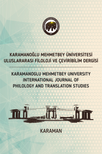 Karamanoğlu Mehmetbey University International Journal of Philology and Translation Studies