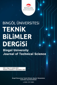 Bingol University Journal of Technical Science Cover image