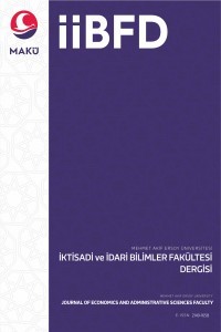Journal of Mehmet Akif Ersoy University Economics and Administrative Sciences Faculty