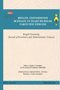 Bingol University Journal of Economics and Administrative Sciences Cover image