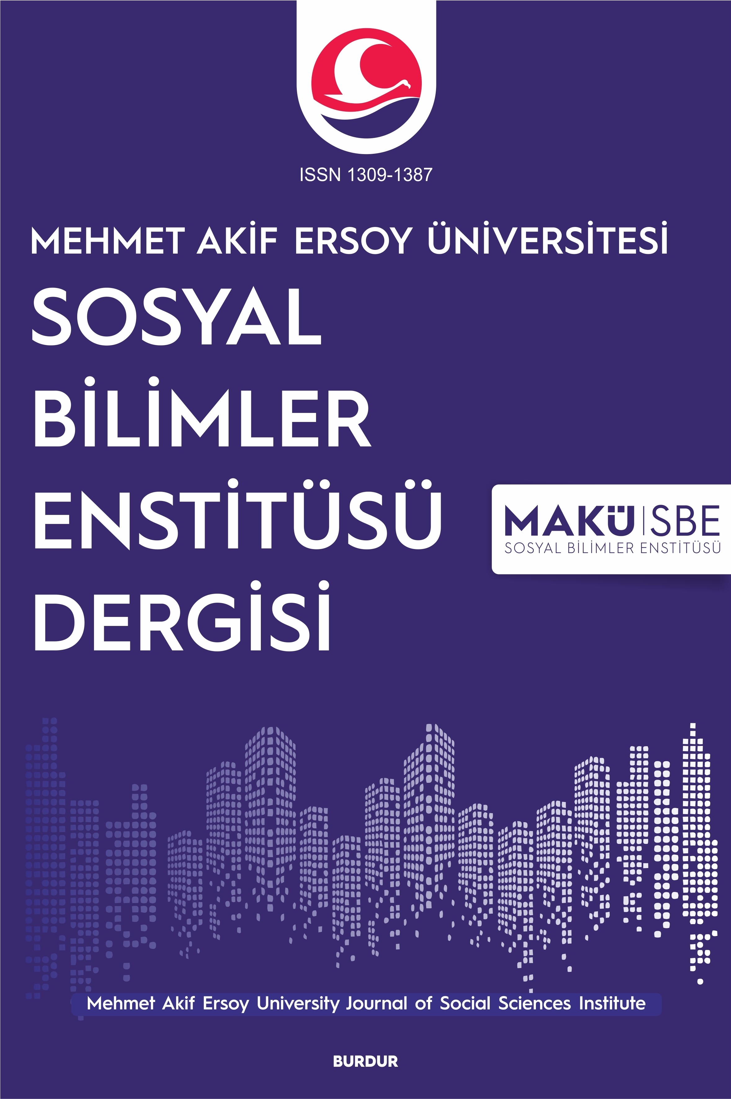 Mehmet Akif Ersoy University Journal of Social Sciences Institute